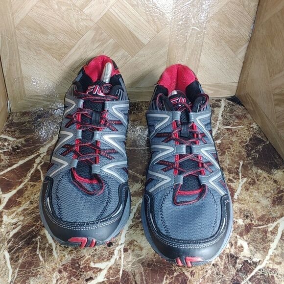 Fila men's trail running shoe sneaker gray size 13 - Picture 8 of 10